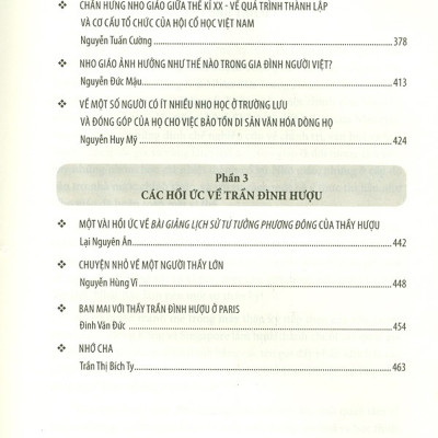 Trần Đình Hượu Và Nghiên Cứu Nho Giáo Việt Nam Hiện Đại