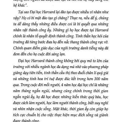 Giáo Dục Thành Công Theo Kiểu Harvard Tập 2