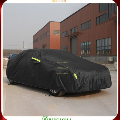 Bạt phủ ô tô bán tải Honda Ridgeline 2021 nhãn hiệu Macsim sử dụng trong nhà và ngoài trời chất liệu Polyester - màu đen