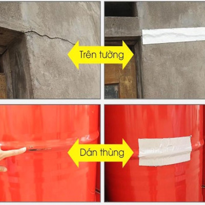 Cuộn băng keo chống thấm dột kích thước dài 5m x rộng 10cm
