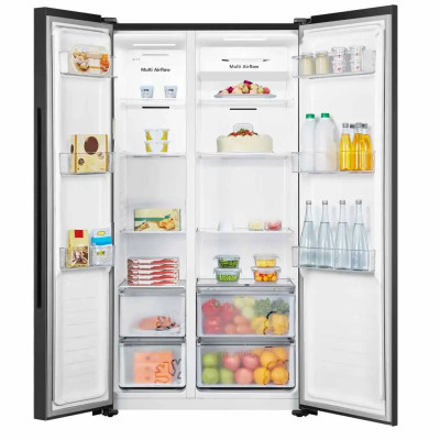 Tủ lạnh Hisense Inverter 519 lít Side By Side HS56WBG - HÀNG CHÍNH HÃNG - CHỈ GIAO HCM