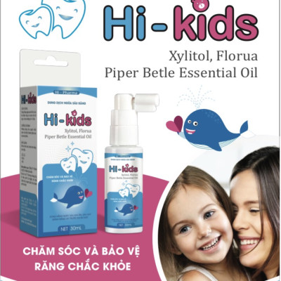 Dung dịch ngừa sâu răng Hi Kids Greenstar (C/30ml)