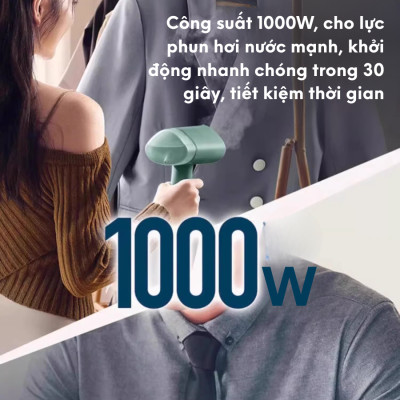 Máy là hơi nước cầm tay PHILIPS STH3010 1000W ủi phẳng nhanh bảo hành 2 năm bàn ủi hơi nước cầm tay|Hàng chính hãng