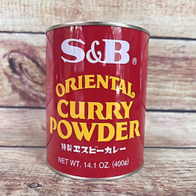 Bột Cà Ri Spicy Curry Powder {S&B} Nhật Bản hộp 400G