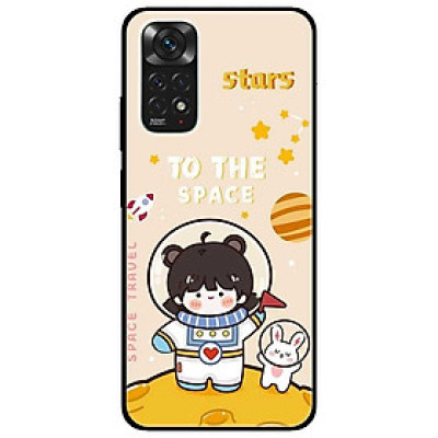 Ốp lưng dành cho Xiaomi Redmi Note 11 4G mẫu Cô Gái Vũ Trụ