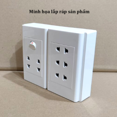 Đế nổi đôi CK157/D dành cho 2 mặt đơn Sino Vanlock