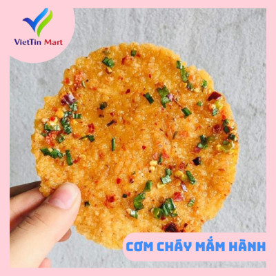Cơm Cháy Mắm Hành Bể VIETTIN MART 10 Gói