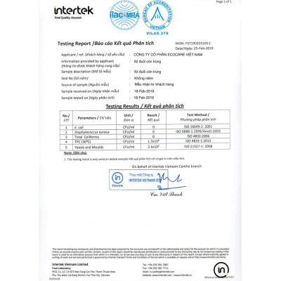 Nước xịt lau bàn ăn hữu cơ Bồ hòn tinh dầu Quế 500ml