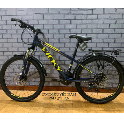 Xe đạp địa hình Vicky cỡ bánh 24 VIC24XC - Hàng chính hãng