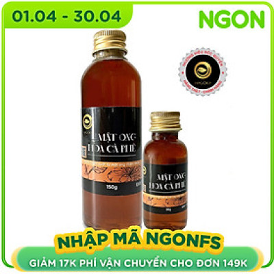 Mật ong nguyên chất hoa cà phê loại 150g (chai nhựa)