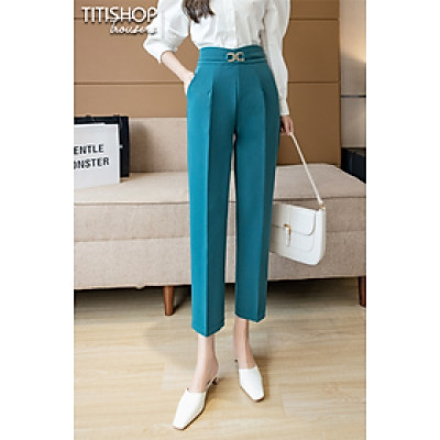 Quần tây nữ baggy Titishop QDN168