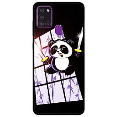 Ốp lưng dành cho Samsung Galaxy A21s mẫu Gấu Cầm Gươm