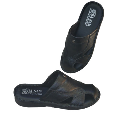 Dép Bít Mũi Nam HÀ NAM Da Bò Thật Cao Cấp GSB2085