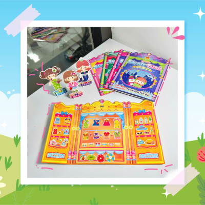 Combo Trò Chơi Sắp Xếp Tủ Đồ Cùng Mika Xinh Đẹp (Bộ 5 Cuốn) - MEGA