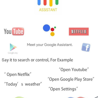 Android tivi X96Q có điều khiển giọng nói cử chỉ tay người dùng hỗ trợ tìm kiếm bằng tiếng việt Android 10 cài sẵn chương trình tivi truyền hình cáp, Phim HD miễn phí vĩnh viễn - Hàng Nhập Khẩu