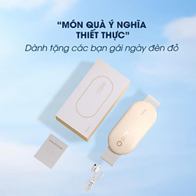 Máy Chườm Bụng Kinh-Đai Massage Giảm Đau Bụng Kinh BUMAS BU01-Hỗ Trợ Chống Lão Hóa-Quà Tặng Bạn Gái