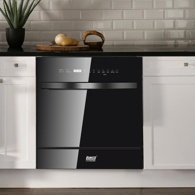 Máy rửa bát 8 bộ LORCA TA 916DWB - Hàng nhập khẩu chính hãng cao cấp, rửa được 8 bộ bát đĩa châu Áu