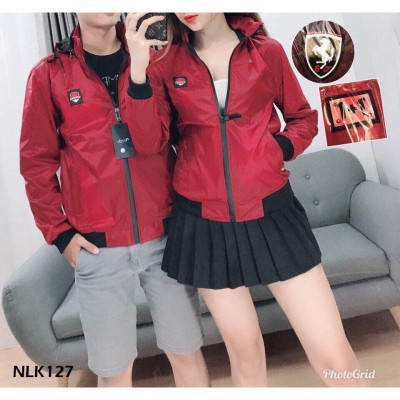[P] Áo khoác cặp Áo khoát đôi gió dù 2 lớp chống nắng cao cấp sup nón rời siêu chất xinh xinh-M096