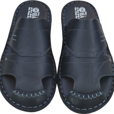 Dép bít mũi nam da bò thật HÀ NAM cao cấp GSB2042g