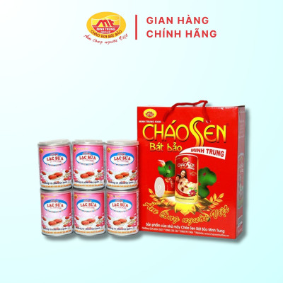 Súp lạc sữa Minh Trung 250g - Súp Lạc Sữa 6 (combo 6 lon)