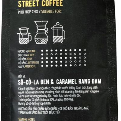 Cà phê rang xay Street Coffee Mr Viet 250g - Street Coffee 250g