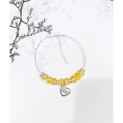 Vòng Đá Thiên nhiên thiết kế phối charm - MOON Jewelry