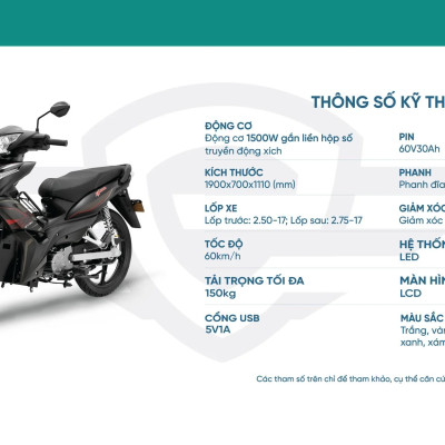 PHIẾU ĐẶT CỌC - Xe Máy Điện EVgo EX100