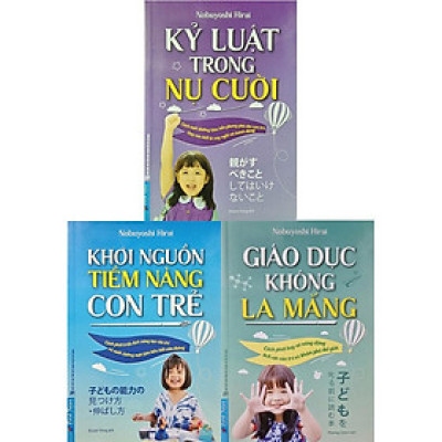 Sách - Combo 3 Cuốn Nuôi Dạy Con: Kỷ Luật Trong Nụ Cười + Giáo Dục Không La Mắng + Khơi Nguồn Tiềm Năng Của Trẻ