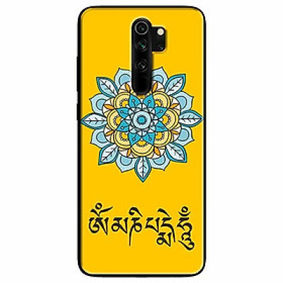 Ốp lưng in cho Redmi Note 8 Pro Mẫu Om Mani Padme Hum