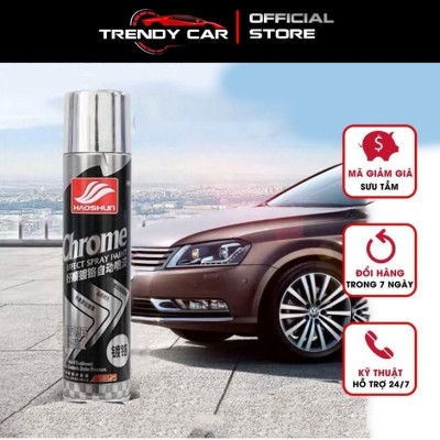 Bình Sơn Chrome Inox hóa bề mặt tránh rỉ Sét - phủ bóng Bóng Sáng siêu đẹp