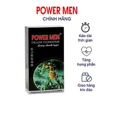 Bao Cao Su Power Men Long Shock 12 Chiếc