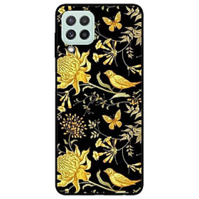 Ốp lưng dành cho Samsung A22 - Samsung S21 FE mẫu Chim Mẫu Đơn Vàng