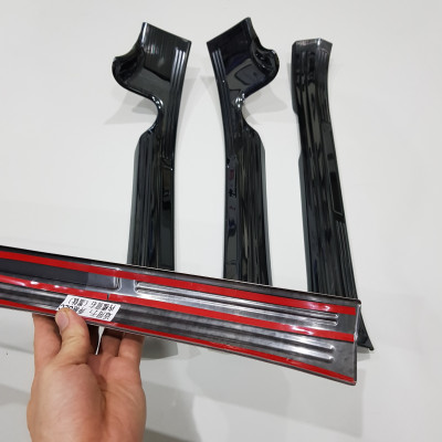 Bộ Ốp bậc cửa, Nẹp bước chân TITAN dành cho xe Mercedes GLC (200,250,300)