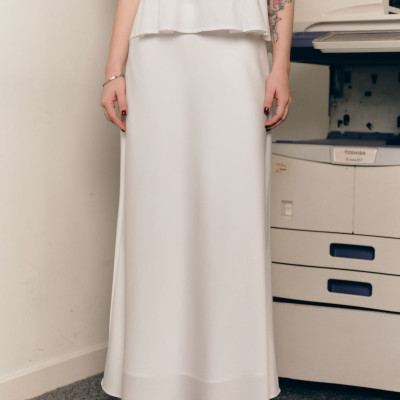 DOTTIE - Váy lụa midi - S0279