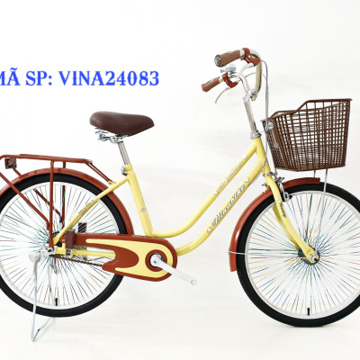 Xe đạp mini Vinabike 24inch nan dày kiểu