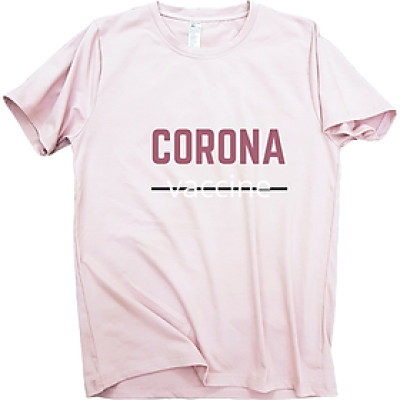 Áo thun nam nữ 80% Cotton Pink04