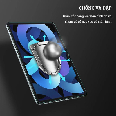 Kính cường lực AGC 9H cho iPad Pro 11 inch M4 / Pro 13 inch M4 2024 hiệu Nillkin Amazing H+ Pro(mỏng 0.2 mm, vát cạnh 2.5D, chống trầy, chống va đập) - Hàng nhập khẩu