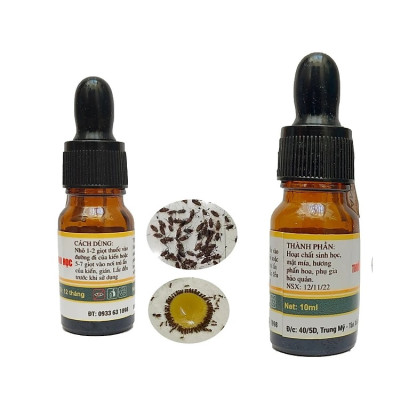 Combo 3 chai thuốc diệt kiến gián Anbio diệt tận gốc kiến hôi, kiến đen, kiên lửa, gián đức