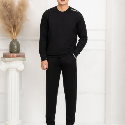 Bộ nỉ nam Aligro màu đen BN5