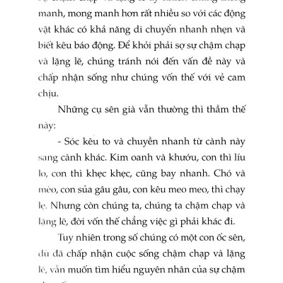 Chuyện Con Ốc Sên Muốn Biết Tại Sao Nó Chậm Chạp (Tái Bản 2022)