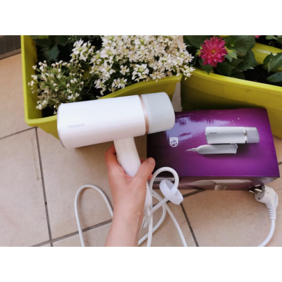 Máy ủi hơi nước cầm tay PHILIPS STH3020 công suất 1000W 100ml BH 2 năm, bàn ủi hơi nước cầm tay|Hàng chính hãng