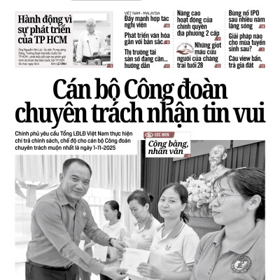 Nhật báo Người Lao Động từ ngày 15-09-2025 đến 21-09-2025