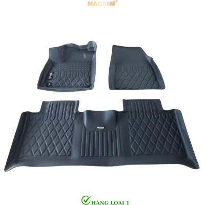 Thảm sàn sd Ford Territory nhãn hiệu Macsim Nhãn hiệu Macsim chất liệu nhựa TPE cao cấp màu đen
