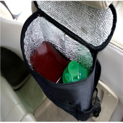 Túi đựng đồ lạnh du lịch trên ô tô(Đen) - túi đựng đồ ô tô, túi treo xe ô tô - 206066 -
