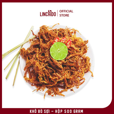 Bò khô Sợi _ Tùng Phương Du Ký _ Loại 500 Gram ( HỘP )