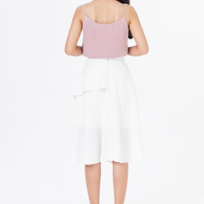 De Leah - Áo 2 Dây Cúc Bọc H