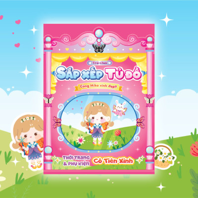 Combo Trò Chơi Sắp Xếp Tủ Đồ Cùng Mika Xinh Đẹp (Bộ 5 Cuốn) - MEGA