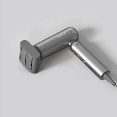 Máy Sấy Tạo Kiểu Tóc Gấp Gọn LocknLock ENA626GRY Công Nghệ Ion Âm, Hàng Chính Hãng, 1300W - JoyMall