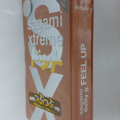 Bao cao su Sagami Feel Up - 10s - Có gai nhỏ - Che Tên Sp