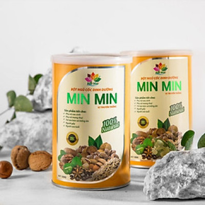 2 Hộp Ngũ Cốc Mẹ Bầu Và Lợi Sữa Min Min 500G Mẫu Mới 29 Loại Hạt Cao Cấp - Ngũ Cốc Dinh Dưỡng Cho Cả Gia Đình